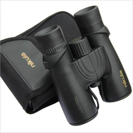 Nikula 10x42 Outdoor Binoculars For Hiking And Travel compact waterproof binoculars with BAK4 prism and carrying case