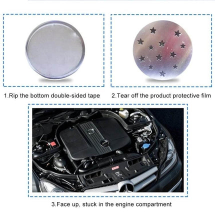 Non-Toxic Mouse Repeller For Home Use Protects Cables — plant-based ginger lemon scent discs to deter rodents and protect exposed cables, ideal for engines and garages