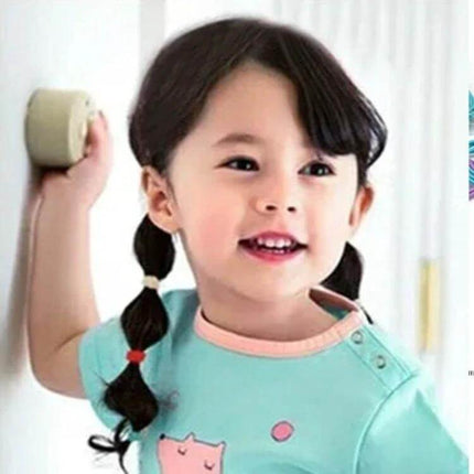Nylon Hair Ties 100-Pack For Everyday Hair Styling shown securing two braided pigtails on a smiling child (soft nylon, 5 cm band)