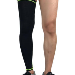 Genouillères de sport de basket-ball en plein air, équipement de course à pied, collants de protection longs et respirants, taille M