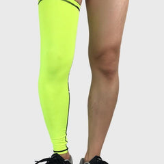 Genouillères de sport de basket-ball en plein air, équipement de course à pied, collants de protection longs et respirants, taille L