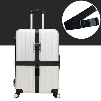 Rainbow Elastic Telescopic Luggage Strap Adjustable 34 Inch