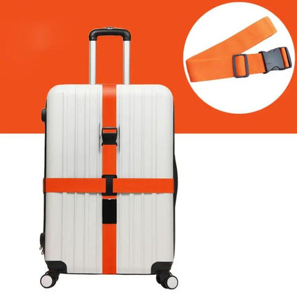 Rainbow Elastic Telescopic Luggage Strap Adjustable 34 Inch