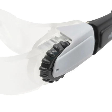 Magnifying Glasses for TV Viewing with Myopia Adjustment Support adjustable side dial close-up showing aspherical lens and comfort frame