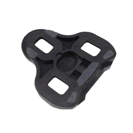 Road Bike Cleats Self Locking 2 Pack For Clip In Shoes - black nylon 6-degree float replacement cleat for road cycling, lightweight pair