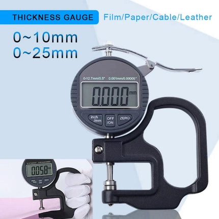 Digital Micrometer Gauge for Measuring Soft Material Thickness - digital thickness gauge for film leather paper sponge with aluminum or ABS shell