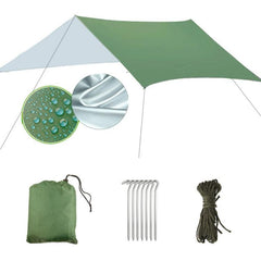 Versatile Waterproof Beach Canopy Tent with Sunscreen Protection