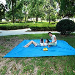 Versatile Waterproof Beach Canopy Tent with Sunscreen Protection