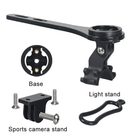 Carbon Fiber Bike Computer Mount For Road Bikes Matte