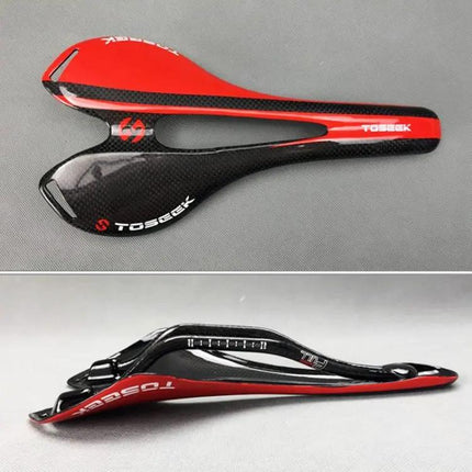 Toseek Carbon Fiber Road Bike Saddle For Daily Commuting | Syndmart
