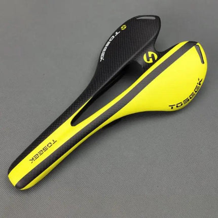 Toseek Carbon Fiber Road Bike Saddle For Daily Commuting