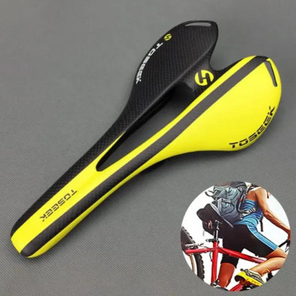 Toseek Carbon Fiber Road Bike Saddle For Daily Commuting | Syndmart
