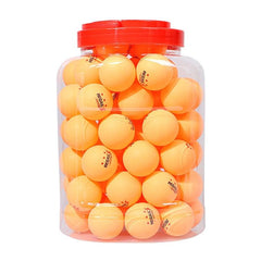 REGAIL 60-Piece Celluloid Table Tennis Training Balls with Portable Bucket