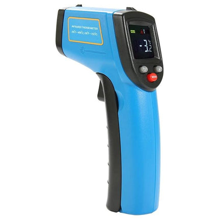 Portable Infrared Thermometer for Contactless Checks handheld blue infrared thermometer with LCD display for surface temperature readings