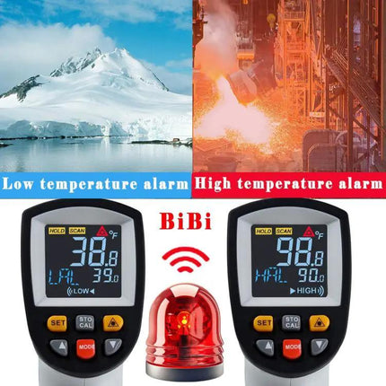 Portable Digital Infrared Thermometer for Temperature Checks