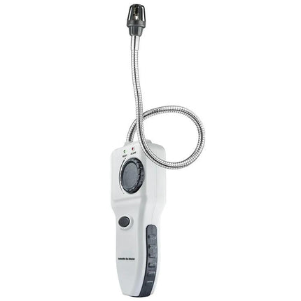 Portable Combustible Gas Detector with Flexible Gooseneck handheld unit with flexible probe for detecting gas leaks behind appliances