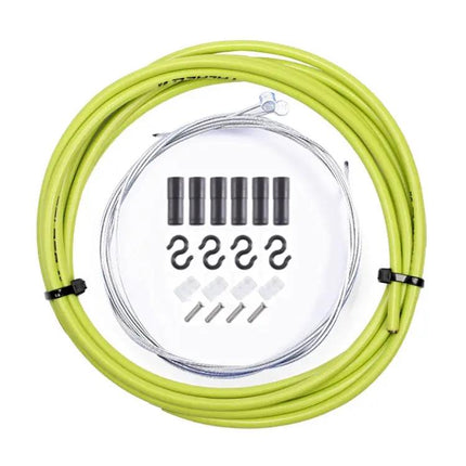 7 In 1 Cylindrical Head PVC Brake Cable Tube Set For Mountain Bike