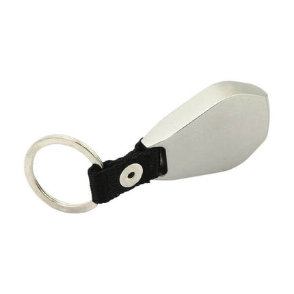 Zinc Alloy Compass Keychain Compact For Everyday Outdoor Use - compact zinc alloy keychain compass with ring and fabric strap for hiking and camping