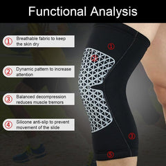 XL Anti-Collision Sports Knee and Leg Protective Gear - Breathable & Moisture-Wicking