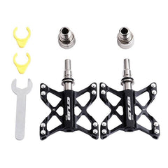 GUB QR-009 Premium Aluminum MTB Non-slip Pedals for Enhanced Cycling Performance