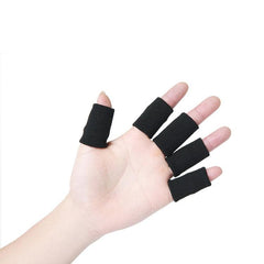 Juego de 5 fundas protectoras de nailon para dedos para deportes