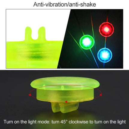 Children Balance Car Clip Lights For Night Riding 10 Pack