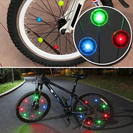 Children Balance Car Clip Lights For Night Riding 10 Pack