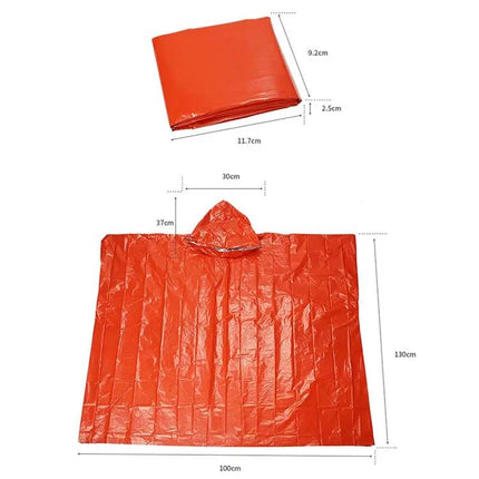 AOTU Long Waterproof Raincoat for Outdoor Camping Use