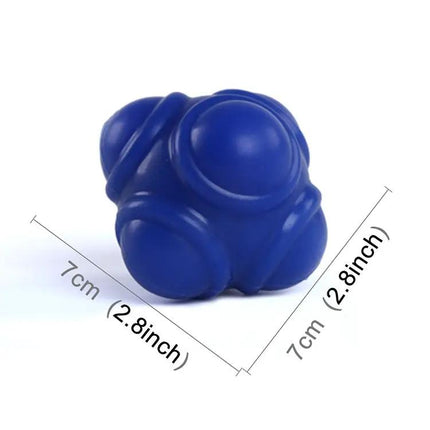 Hexagonal Reaction Ball for Quickness, Agility and Hand-Eye Training