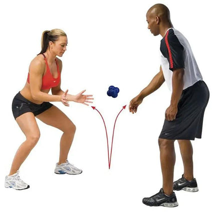 Hexagonal Reaction Ball for Quickness, Agility and Hand-Eye Training