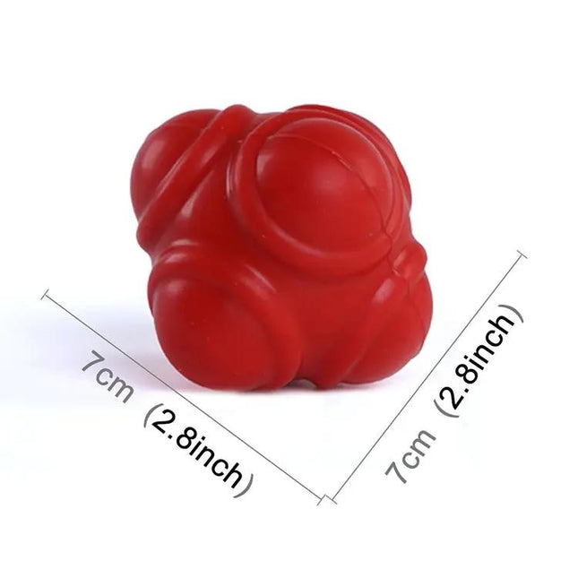 Hexagonal Reaction Ball for Quickness, Agility and Hand-Eye Training