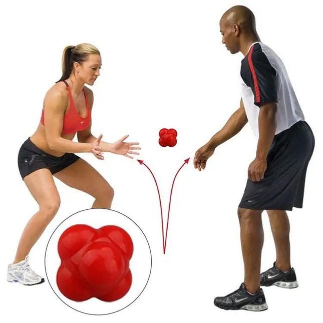Hexagonal Reaction Ball for Quickness, Agility and Hand-Eye Training | Syndmart
