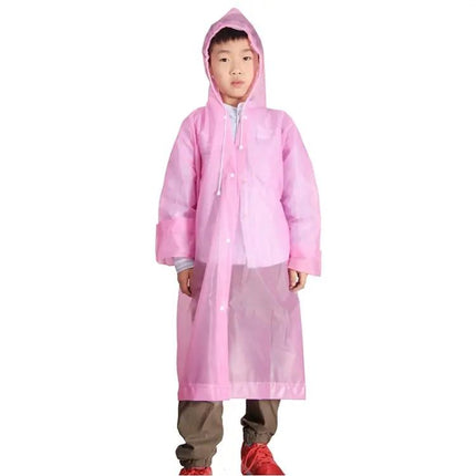 Stylish Children's Waterproof Raincoat for Outdoor Protection