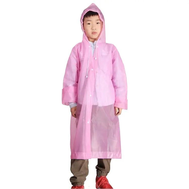 Stylish Children's Waterproof Raincoat for Outdoor Protection