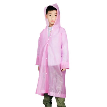 Stylish Children's Waterproof Raincoat for Outdoor Protection