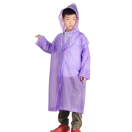 Stylish Children's Waterproof Raincoat for Outdoor Protection