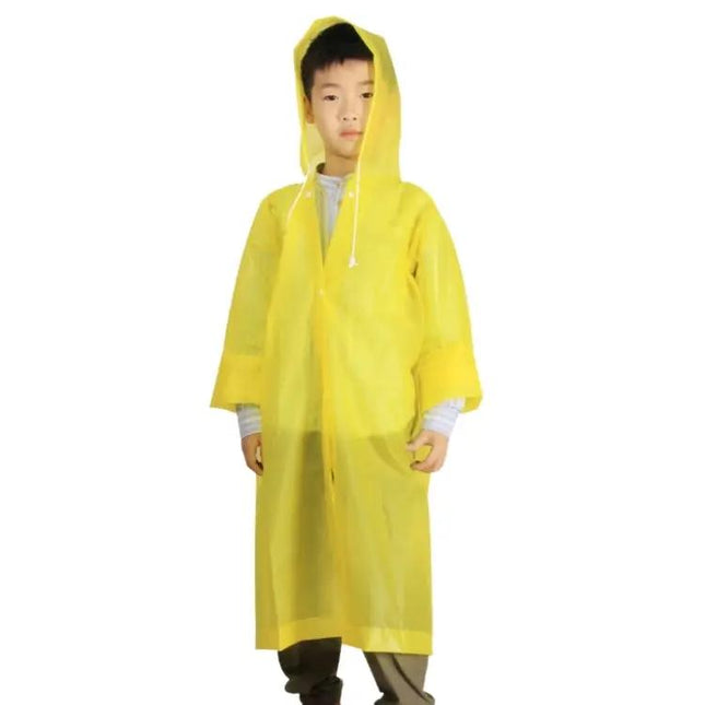 Stylish Children's Waterproof Raincoat for Outdoor Protection