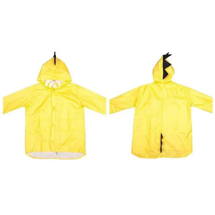 Cartoon Dinosaur Fashion Raincoat for Children, Size S