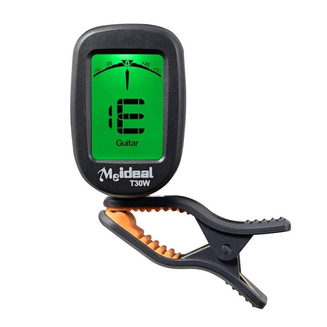 Handy Clip-On Tuner for Daily Music Practice and Travel - compact clip-on tuner for guitar, violin and ukulele with bright display