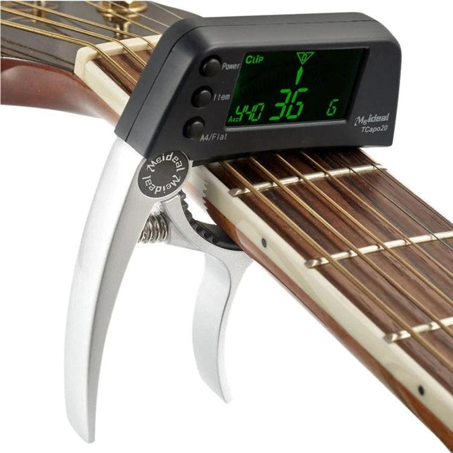 Clip-On Guitar Tuner for Daily Music Practice Sessions