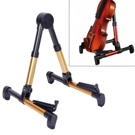 Guitar and Ukulele Stand for Home Music Practice Sessions