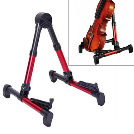 Guitar and Ukulele Stand for Home Music Practice Sessions