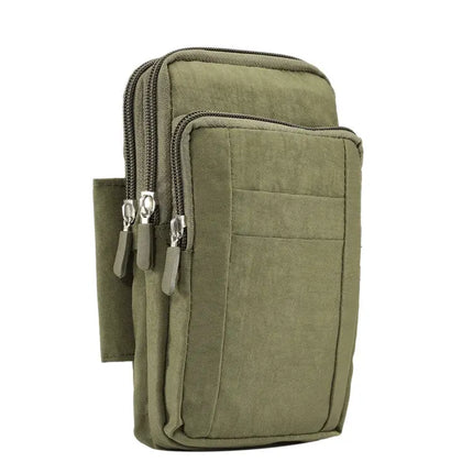 Outdoor Phone Carrying Case Pouch With Nylon Crossbody Strap For Hiking