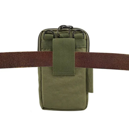 Outdoor Phone Carrying Case Pouch With Nylon Crossbody Strap For Hiking