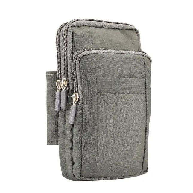 Outdoor Phone Carrying Case Pouch With Nylon Crossbody Strap For Hiking