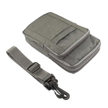 Outdoor Phone Carrying Case Pouch With Nylon Crossbody Strap For Hiking