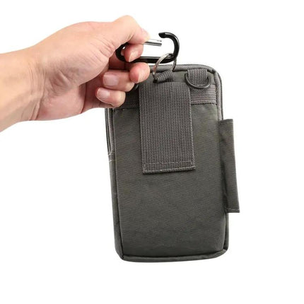 Outdoor Phone Carrying Case Pouch With Nylon Crossbody Strap For Hiking