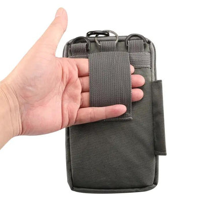 Outdoor Phone Carrying Case Pouch With Nylon Crossbody Strap For Hiking