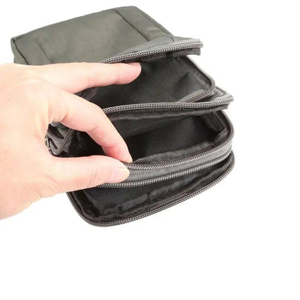 Outdoor Phone Carrying Case Pouch With Nylon Crossbody Strap For Hiking