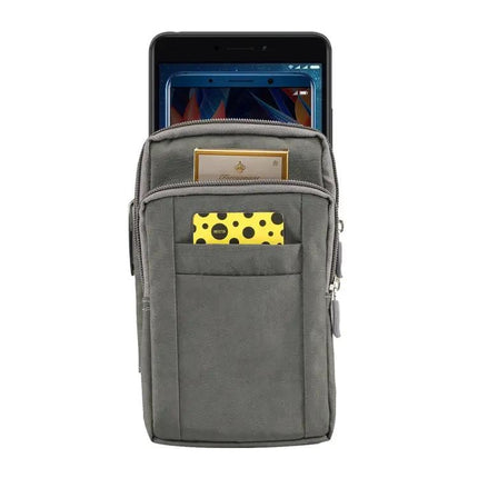 Outdoor Phone Carrying Case Pouch With Nylon Crossbody Strap For Hiking